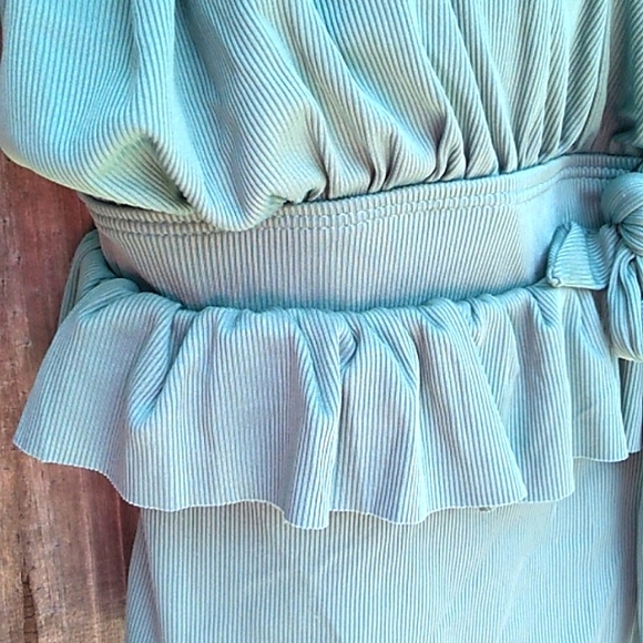 Ruffled Onepiece Swimsuit - Picture 6 of 10